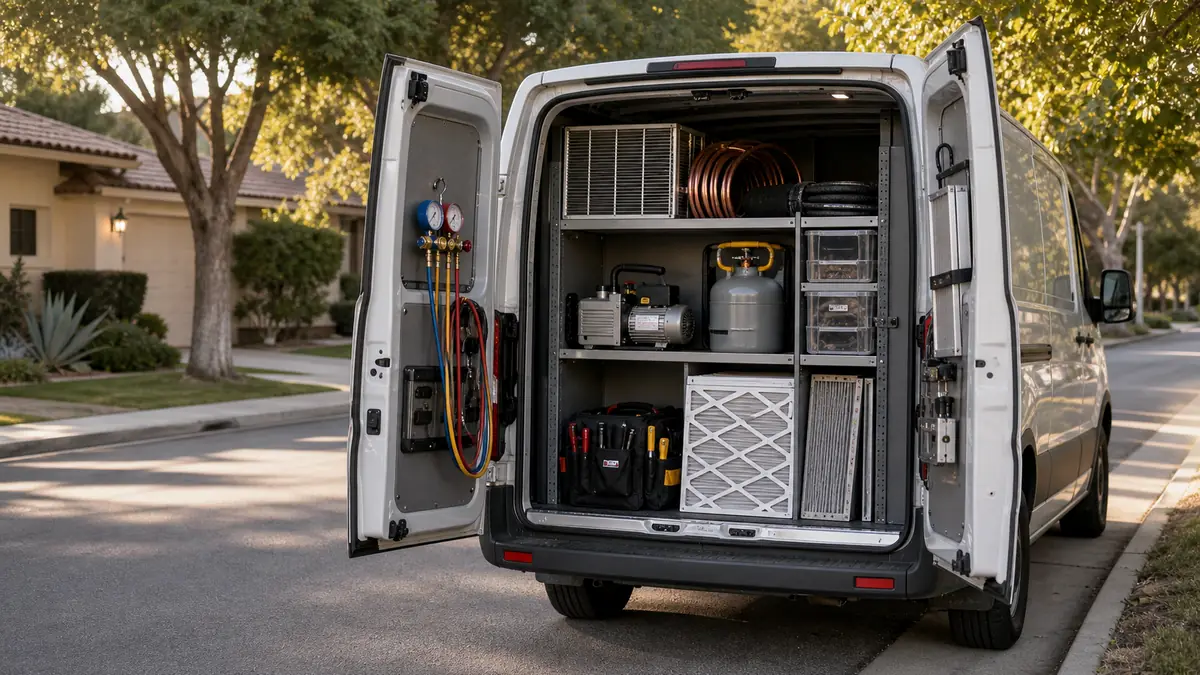 The Woodland Hills Trane HVAC service approach for Climate Zone 9 homes